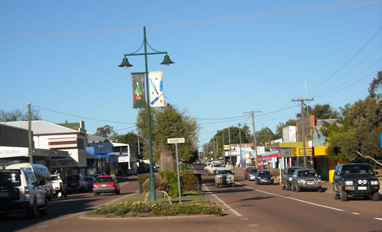 Blackall, Central Western Queensland Blackall main street
